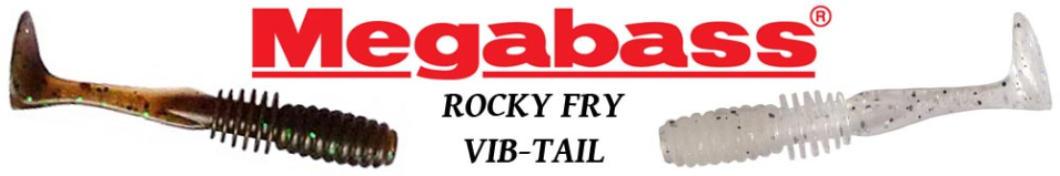 Megabass Rocky Fry 1.5" Vib-Tail