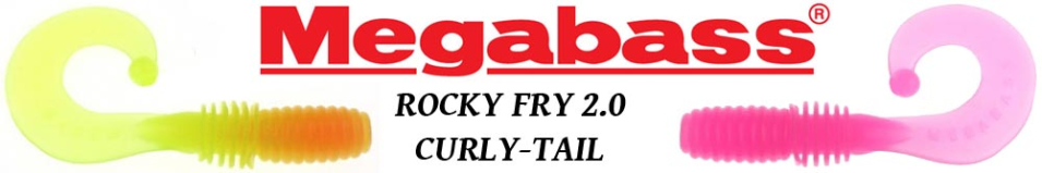 Megabass Rocky Fry 2.0" Curly-Tail