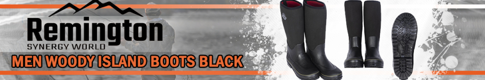 Remington Men Woody Island Boots Black