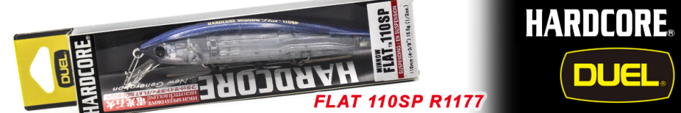 Duel Hardcore Minnow Flat 110SP R1177