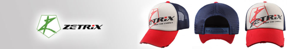 Zetrix Cap ZC-1602 Red Beak, Nany Mesh 