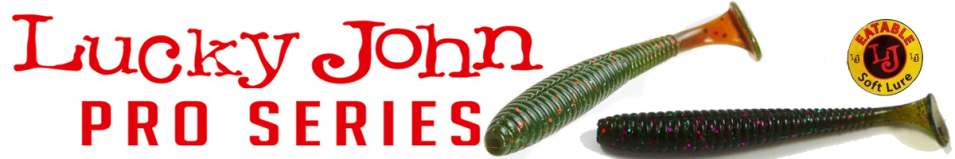 Lucky John Pro Series S-Shad Tail 3.8" 