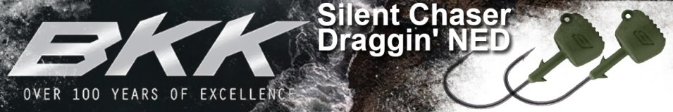 BKK Silent Chaser-Draggin' NED #1/0, Green