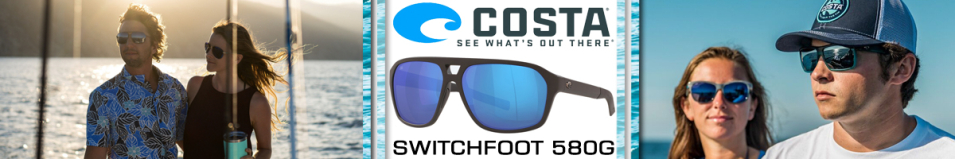 Costa Switchfoot 580G Ocearch Matte Black/Blue Mirror 580G