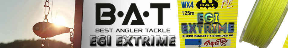 BAT PE Egi Extrime Yellow 125m