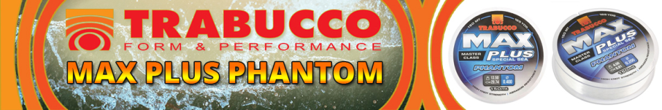 Trabucco Max Plus Phantom, Crystal Clear 150m