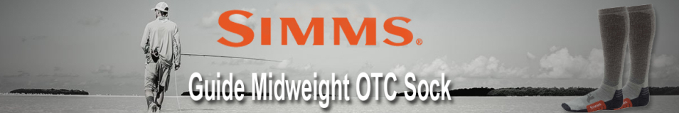 Simms Guide Midweight OTC Sock