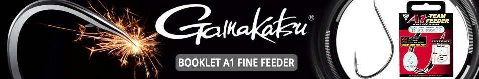 Gamakatsu Booklet A1 Fine Feeder Крючки с поводком