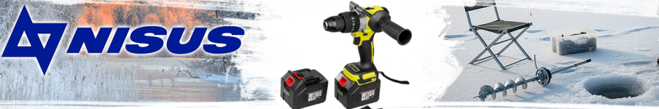 Nisus (N-LB176S) Шуруповерт-электробур 18V 6A 150 Нм