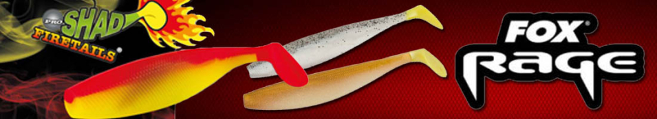 Fox Rage Pro Shad Firetails 7"