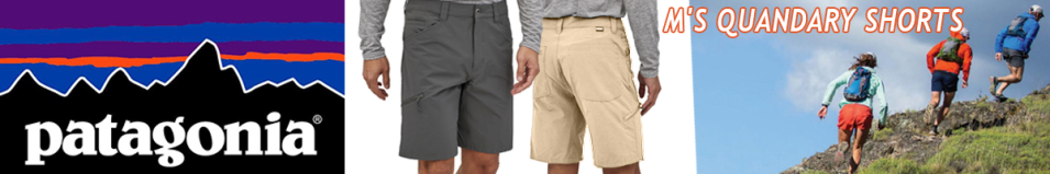 Patagonia M's Quandary Shorts - 10 in. ELKH