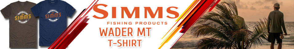 Simms Wader MT T-Shirt Navy Heather