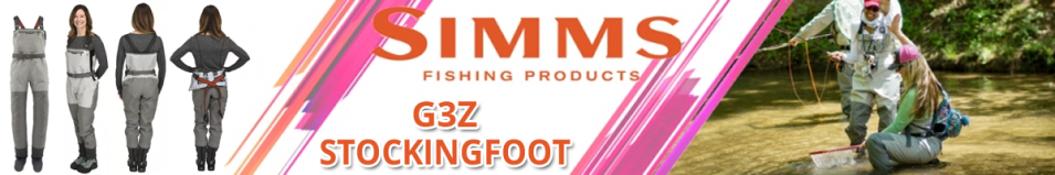 Simms Women's G3Z Stockingfoot, Cinder