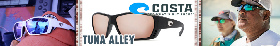 Costa Tuna Alley 580 P Mt.Black/Copper Silver Mirror