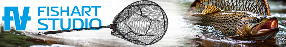 FishArt Подсачек телескопический 1,94м, сетка силикон