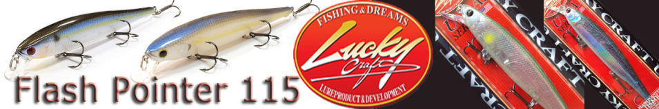 Lucky Craft Flash Pointer 115MR