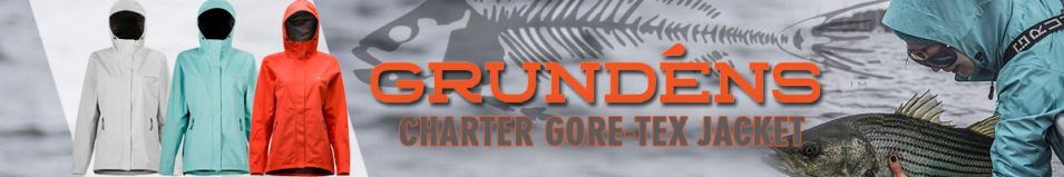 Grundens Women's Charter Gore-Tex Jacket, Aqua Sea