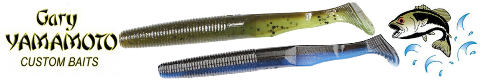 Gary Yamamoto 4 1/2 Swimming Senko 10CT BG