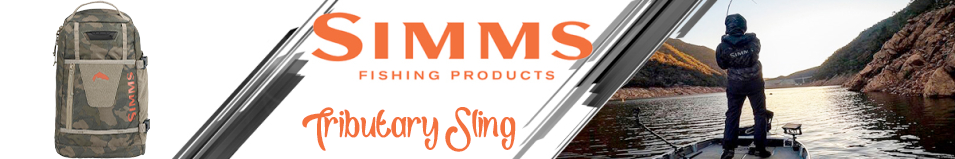 Simms Tributary Sling Pack, Regiment Camo Olive Drab, 10L