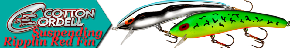 Cotton Cordell Suspending Ripplin’ Red Fin CS85