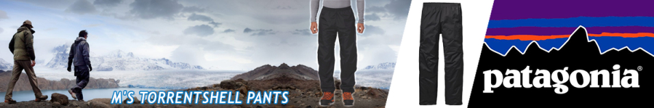 Patagonia M's Torrentshell Pants, Black