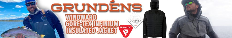 Grundens Windward Gore-Tex Infinium Insulated Jacket, Black
