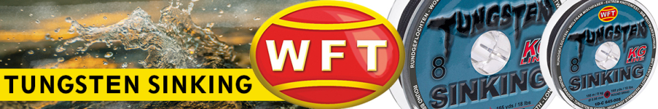 WFT KG Tungsten Sinking Black 150m