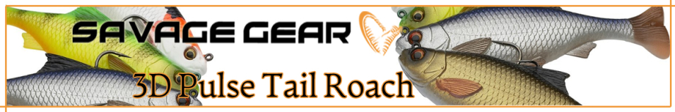 Savage Gear 3D Pulse Tail Roach 10cm 17.5g S