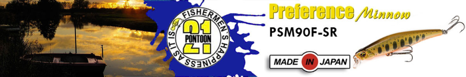 Pontoon21 Preference Minnow PSM90SP-SR 