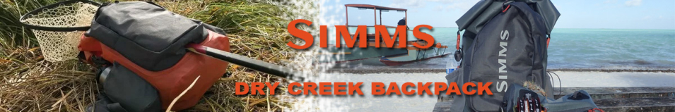 Simms Dry Creek Backpack Bright Orange 45L