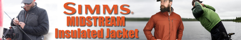 Simms Midstream Insulated Jacket Оранжевый