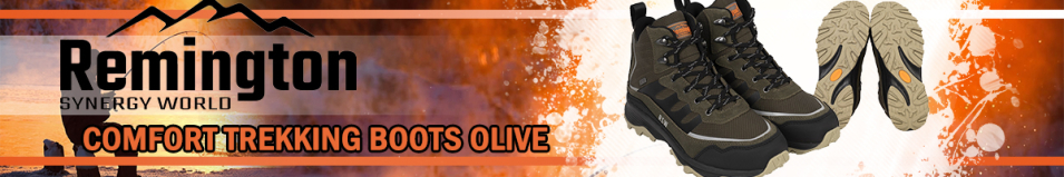 Remington Comfort Trekking Boots Olive