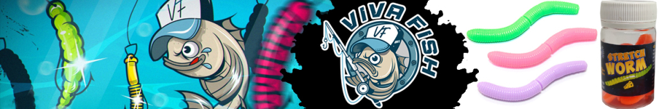 Viva Fish Stretch Worm 2.5"