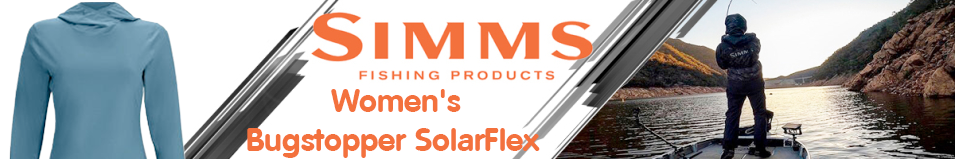 Simms Women's Bugstopper SolarFlex Hoody, Neptune