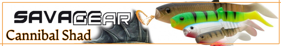 Savagear Cannibal Shad 10 9g