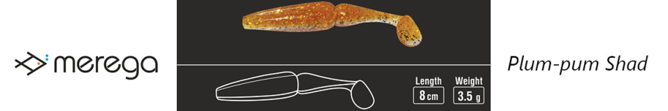 Merega Plum-pum Shad 80мм 3,5гр.