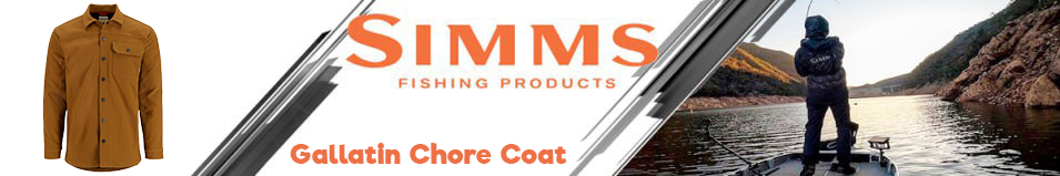 Simms Gallatin Chore Coat, Bronzeback