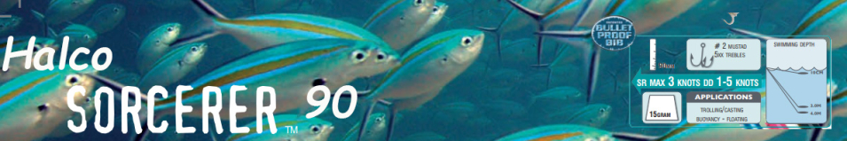 Halco Sorcerer 90 STD