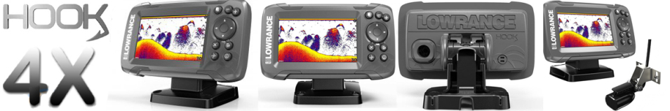 Lowrance Hook2-4x GPS Bullet (000-14015-001)