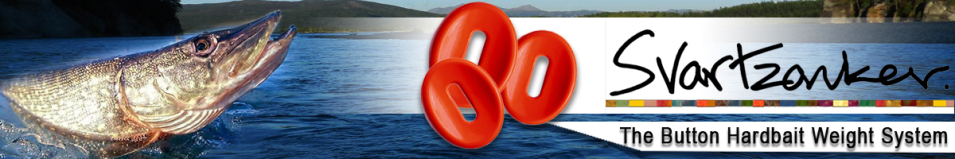 Svartzonker The Button Hardbait Weight System Fluo. Orange