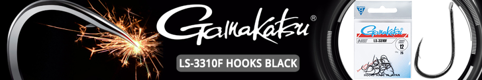 Gamakatsu LS-3310F Hooks Black