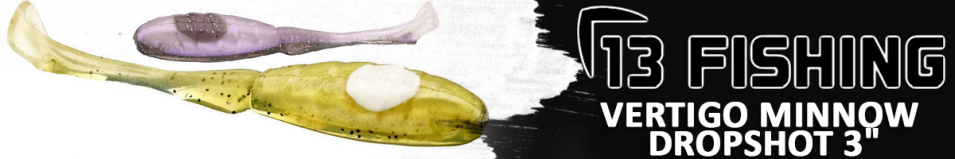 13 Fishing Vertigo Minnow Dropshot 3"