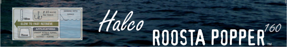 Halco Roosta Popper 160