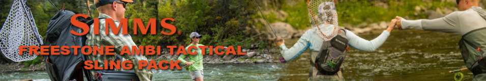 Simms Freestone Ambi Tactical Sling Pack Steel 15L