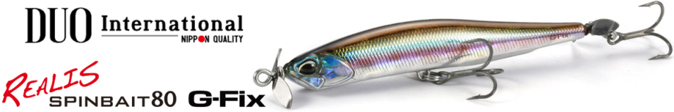 DUO Realis Spinbait 80 G-FIX