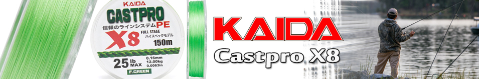Kaida Castpro X8 F.Green 150м