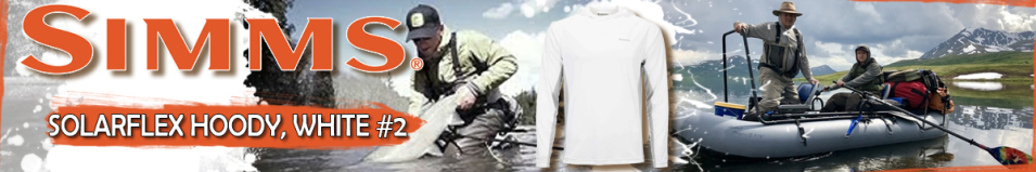 Simms SolarFlex Hoody, White #2