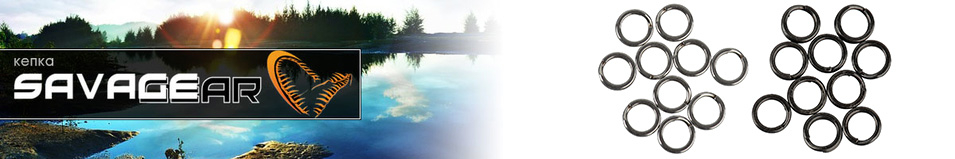 Savage Gear Stainless Splitring Mix Forged