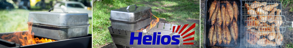 Helios (T-HS-KP-02M) Коптильня с фиксаторами крышки