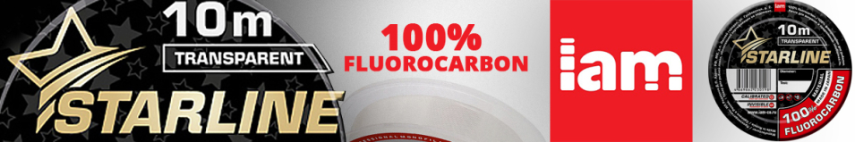 Iam Starline 100% Fluorocarbon 25m (transparent)